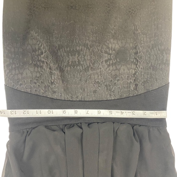 bebe Sleeveless Little Black Dress - Size 6 - Picture 15 of 16